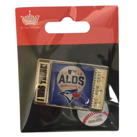 Shop Toronto Blue Jays 2016 MLB Postseason ALDS "I Was There" Metal Lapel Pin - Sporting Up