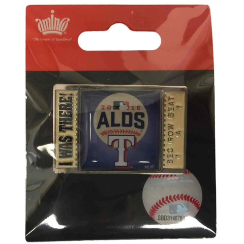 Shop Texas Rangers 2016 MLB Postseason ALDS "I Was There" Metal Lapel Pin - Sporting Up
