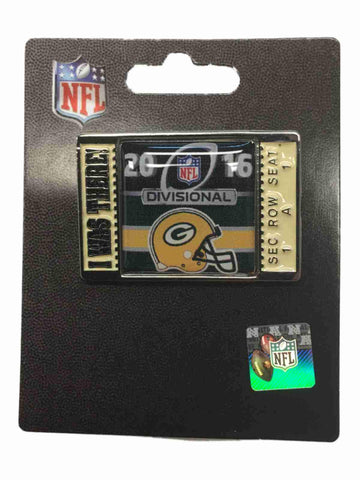 Shop Green Bay Packers 2016 NFC Divisonal Game "I Was There!" Metal Lapel Pin - Sporting Up