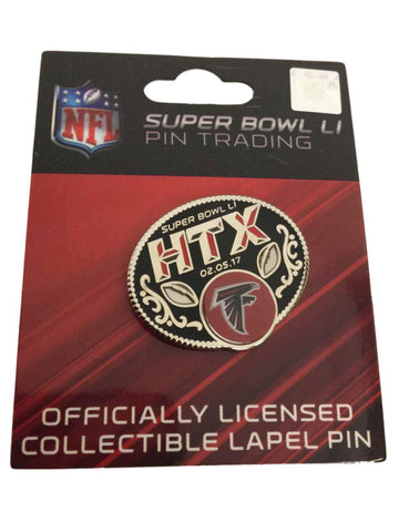 Atlanta Falcons Super Bowl LI 51 HTX Houston Collectible Metal Lapel Pin - Sporting Up