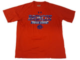 Boise State Broncos Under Armour Heatgear Orange SS Crew Neck T-Shirt (L) - Sporting Up