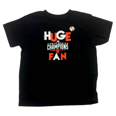Shop San Francisco Giants SAAG YOUTH 2014 World Series Champs Huge Fan T-Shirt - Sporting Up