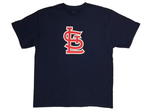 Shop St. Louis Cardinals SAAG WOMEN Navy 100% Cotton Short Sleeve T-Shirt - Sporting Up