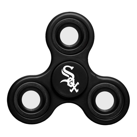 Shop Chicago White Sox MLB Black Three Way Diztracto Fidget Hand Spinner - Sporting Up