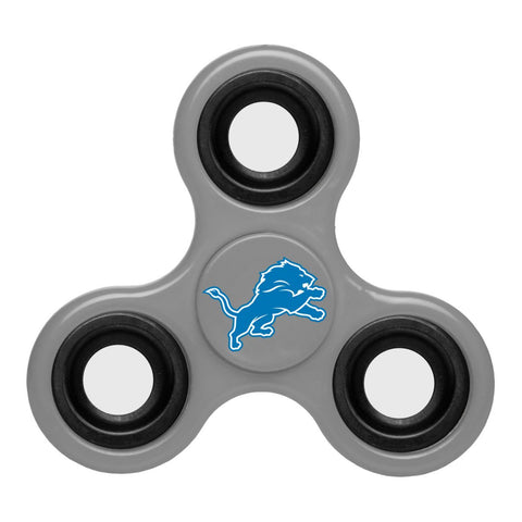 Shop Detroit Lions NFL Gray Three Way Diztracto Fidget Hand Spinner - Sporting Up