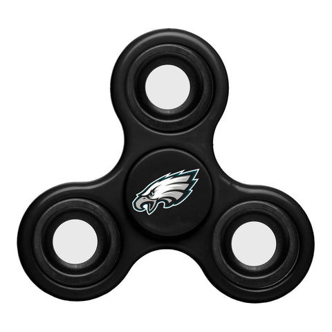 Philadelphia Eagles NFL Black Three Way Diztracto Fidget Hand Spinner - Sporting Up