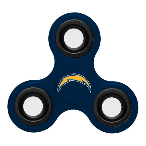 Shop Los Angeles Chargers NFL Navy Three Way Diztracto Fidget Hand Spinner - Sporting Up