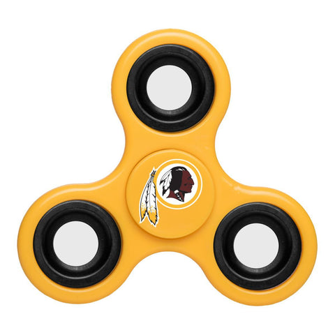 Shop Washington Redskins NFL Yellow Three Way Diztracto Fidget Hand Spinner - Sporting Up