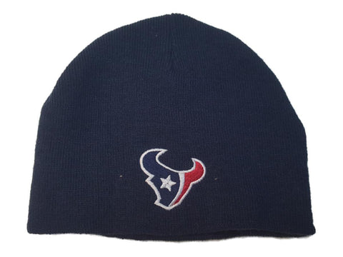 Houston Texans Reebok YOUTH Navy Blue Acrylic Knit Skull Beanie Hat Cap - Sporting Up