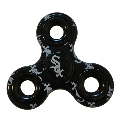 Shop Chicago White Sox MLB Black Multi-Logo Three Way Diztracto Fidget Hand Spinner - Sporting Up