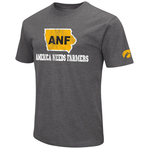 Iowa Hawkeyes Colosseum America Needs Farmers ANF Short Sleeve Cotton T-Shirt - Sporting Up