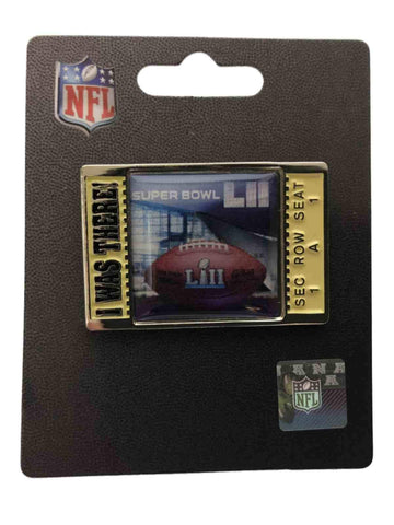 2018 Super Bowl 52 LII Minnesota "I WAS THERE!" Ticket Stub Aminco Lapel Pin - Sporting Up