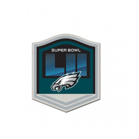 Shop Philadelphia Eagles 2018 Super Bowl 52 LII Minnesota WinCraft Metal Lapel Pin - Sporting Up