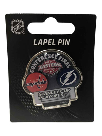 Shop Washington Capitals Tampa Bay Lightning 2018 NHL Eastern Conference Final Pin - Sporting Up