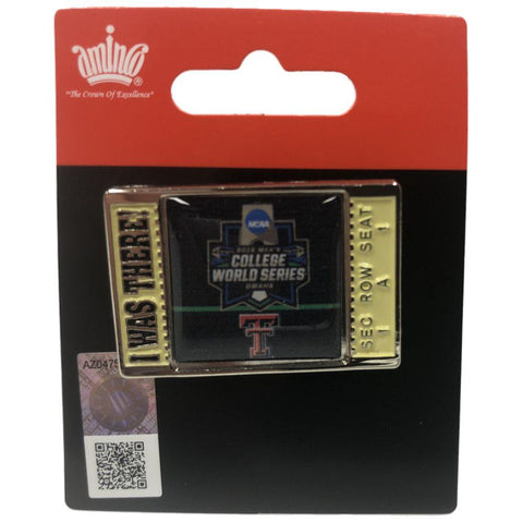 Shop Texas Tech Red Raiders 2018 NCAA College World Series CWS "I WAS THERE!" Pin - Sporting Up