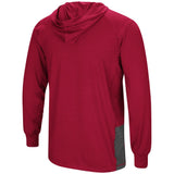 Oklahoma Sooners Colosseum Crimson LS Hooded T-Shirt - Sporting Up