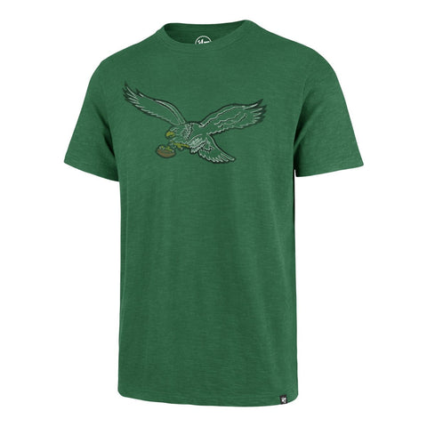 Shop Philadelphia Eagles 47 Brand Kelly Green Legacy Grit Scrum T-Shirt - Sporting Up