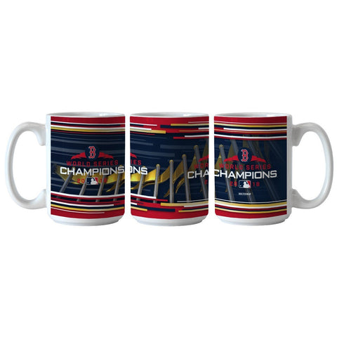 Shop Boston Red Sox 2018 World Series Champions Boelter Sublimated Coffee Mug (15oz) - Sporting Up