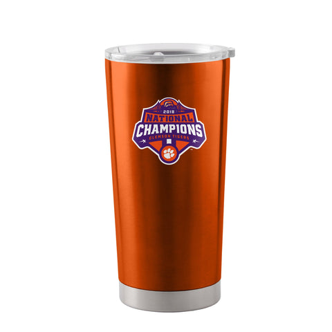 Shop Clemson Tigers 2018-2019 CFP National Champions Stainless Steel Ultra Tumbler - Sporting Up