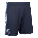 Sporting KC Kansas City MLS Adidas Navy Climalite Athletic Replica Shorts - Sporting Up