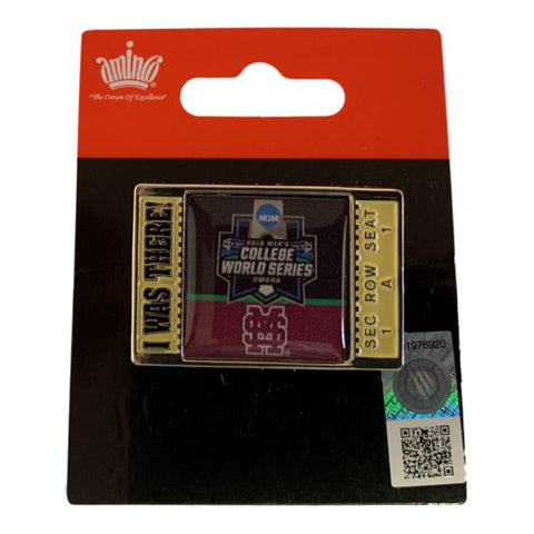Mississippi State Bulldogs 2019 Men's College World Series CWS "I WAS THERE" Pin - Sporting Up