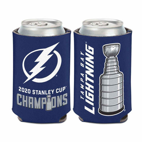 Shop Tampa Bay Lightning 2020 NHL Stanley Cup Champions WinCraft Drink Can Cooler - Sporting Up