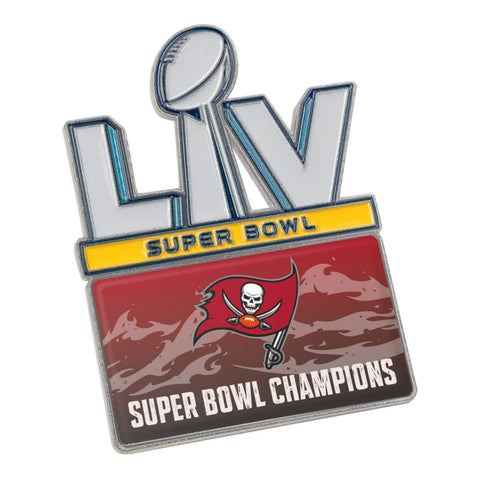 Tampa Bay Buccaneers 2020-2021 Super Bowl LV Champions Aminco Lapel Pin - Sporting Up