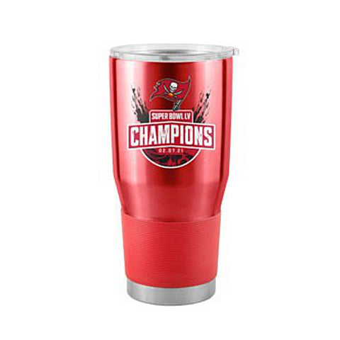 Shop Tampa Bay Buccaneers 2021 Super Bowl LV Champions Stainless Ultra Tumbler (30oz) - Sporting Up