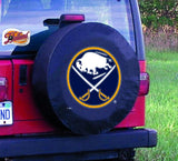 Buffalo Sabres HBS Black Vinyl Fitted Spare Car Tire Cover - Sporting Up
