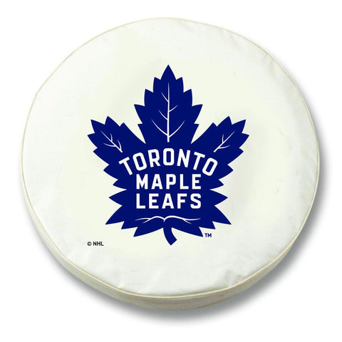Toronto Maple Leafs HBS White Vinyl Fitted Spare Car Tire Cover - Sporting Up