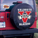 Valdosta State Blazers HBS Black Vinyl Fitted Car Tire Cover - Sporting Up