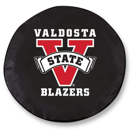 Valdosta State Blazers HBS Black Vinyl Fitted Car Tire Cover - Sporting Up
