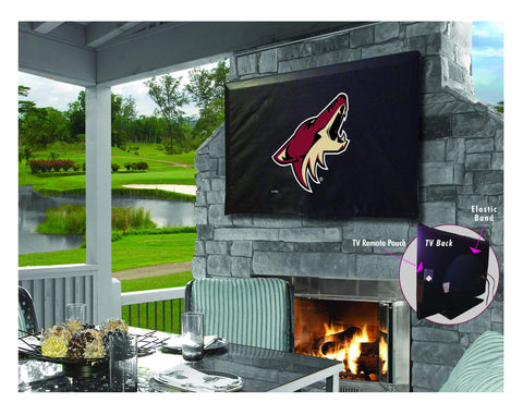 Shop Arizona Coyotes HBS Breathable Water Resistant Vinyl TV Cover - Sporting Up