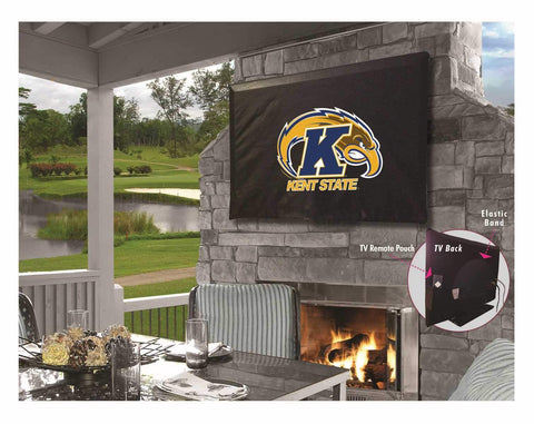 Shop Kent State Golden Flashes Breathable Water Resistant Vinyl TV Cover - Sporting Up