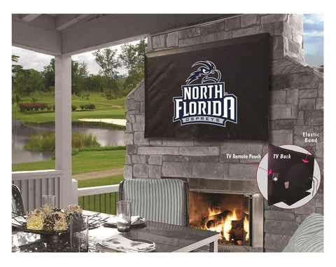 Shop UNF Ospreys HBS Black Breathable Water Resistant Vinyl TV Cover - Sporting Up