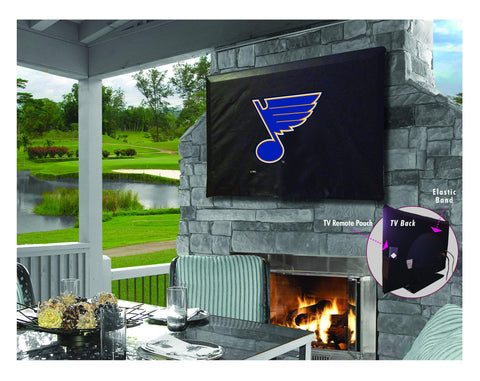 St. Louis Blues HBS Breathable Water Resistant Vinyl TV Cover - Sporting Up