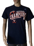Virginia Cavaliers 2015 CWS College World Series National Champs Blue 84 T-Shirt - Sporting Up