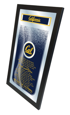 Cal Golden Bears Holland Bar Stool Co. Fight Song Mirror (26" x 15") - Sporting Up