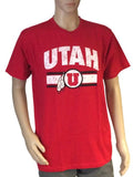 Utah Utes Alex Smith Retro Brand Victory Vintage Collegiate Red Jersey T-Shirt - Sporting Up