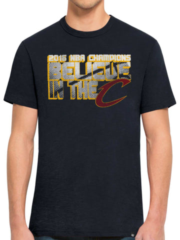 Boutique Cleveland Cavaliers 47 Brand 2016 Finals Champions Navy Believe T-shirt - Sporting Up