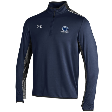Compre penn state nittany lions under armour azul marino doomsday 1/4 zip coldgear pullover - sporting up