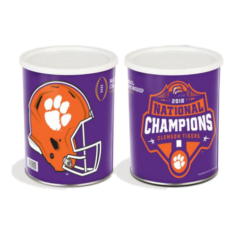 Shop Clemson Tigers 2018-2019 Football National Champions Gift Tin (1 Gallon) - Sporting Up