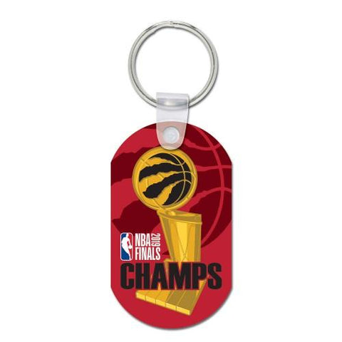 Shop Toronto Raptors 2019 NBA Finals Champions WinCraft Team Colors Aluminum Keychain - Sporting Up
