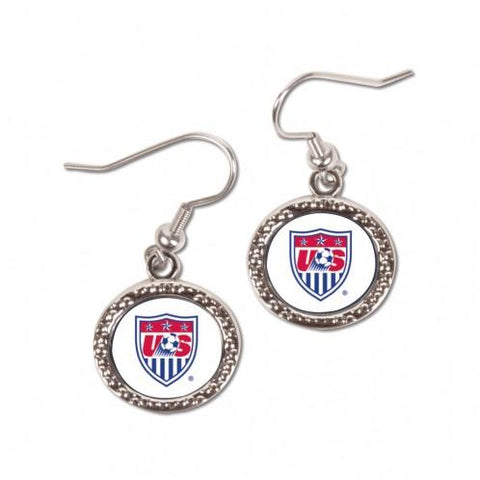 Kaufen Sie nickelfreie WinCraft Sports-Ohrringe der USA-Fußballmannschaft für Damen – Sporting Up