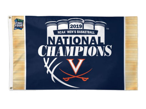 Virginia Cavaliers 2019 NCAA Basketball National Champions Deluxe Flag (3'x5') - Sporting Up