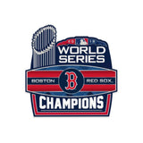 Boston red sox 2018 mlb campeones de la serie mundial wincraft trofeo solapa pin - sporting up
