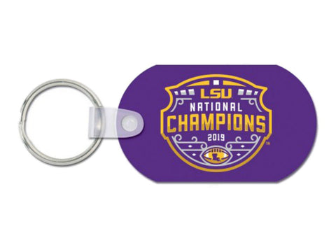 Shop LSU Tigers 2019-2020 CFP National Champions WinCraft Aluminum Keychain - Sporting Up