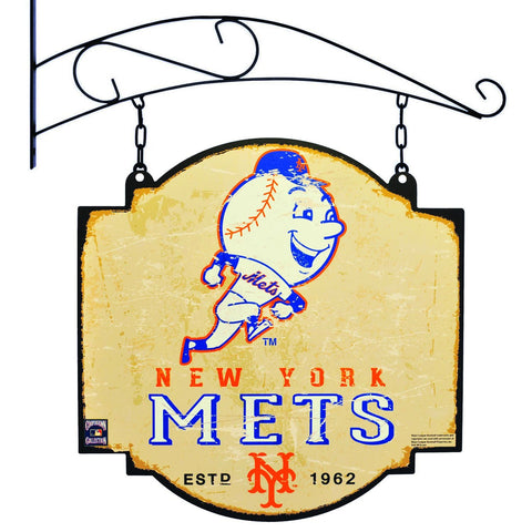 Shop New York Mets Winning Streak Batting Practice Logo Tavern Pub Bar Sign (16"x16") - Sporting Up