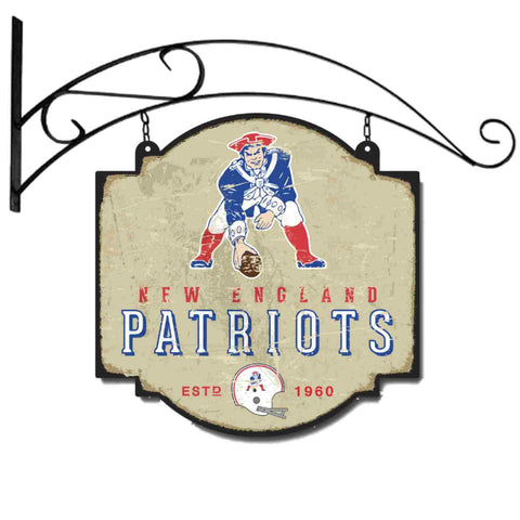 Shop New England Patriots Winning Streak Retro 1971 Tavern Pub Bar Sign (16"x16") - Sporting Up