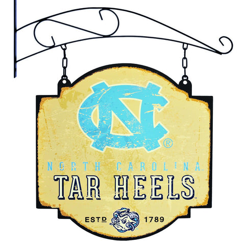 Shop North Carolina Tar Heels Winning Streak Vintage Tavern Pub Bar Sign (16"x16") - Sporting Up